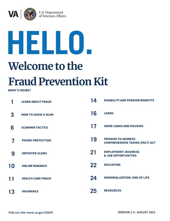 VA Fraud Protection Kit